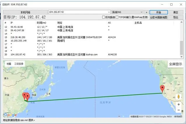 服务器延迟和线路及物理距离之间的关系